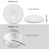 Dream lighting RV Lights LED Dome Light with Push Button