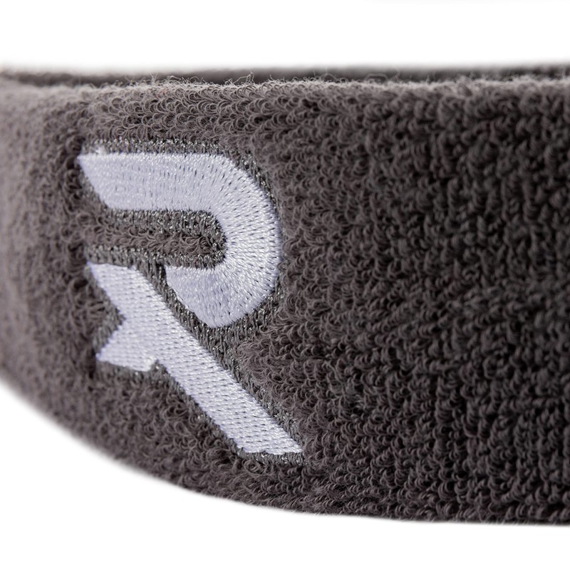 Raquex Headbands and Wristbands. Stretchy Cotton Material Good Fit (Blue