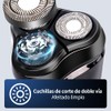 TicEaik Afeitadora Eléctrica,Pantalla LED inteligente Shaver,Totalmente Lavable,Recortadora Barba Multifuncional para