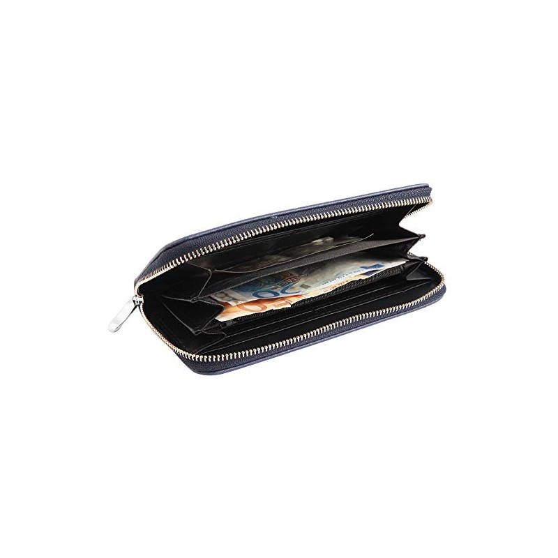 3010012 Women's Wallet Imitation Leather Anchor 19 x 10 cm