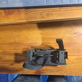 Ford 1994-1998 Ford Mustang Seat Latch (Black) Both Sides #F6ZZ6361382AA