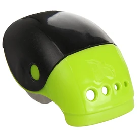 Fackelmann herb roller with herb scraper, cutting roller with sharp blades, herb cutter made of high-quality stainless steel/plastic, high-quality cutting wheel (colour: green/grey), quantity: 1 piece.