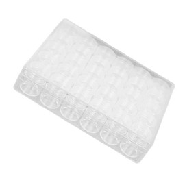 FELTECHELECTR 1set Transparent Jars for Creams and Cosmetics Storage Compact Multi-Function Containers Leak Design for Travel and Daily Use for Creams and Powders