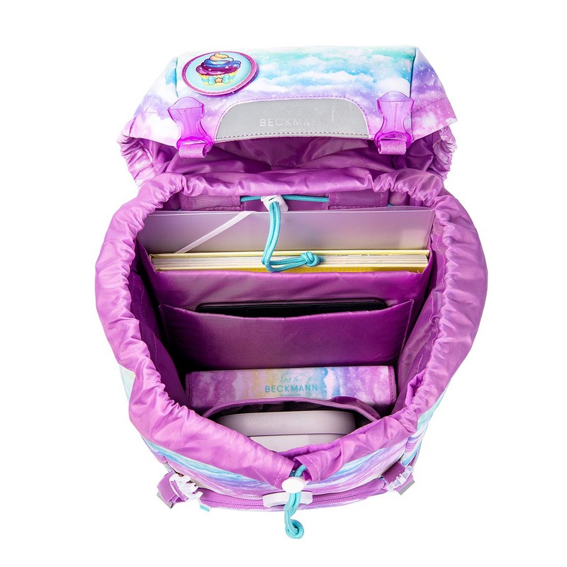 BECKMANN Unicorn Tablet Sleeve, multicoloured