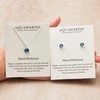 Philip Jones March (Aquamarine) Birthstone Necklace & Earrings Set Created