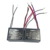 New 5 Wire Ceiling Fan Capacitor Replacement for New Tech CBB61 250VAC 50/60 Hz 4.5uf+5uf+6uf 2Pcs
