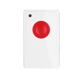 LUPUSEC 12015 PanicButton für die Smarthome kompatibel mit den XT Funk Alarmanlagen, löst beim Druck Alarm aus, informiert via APP, SMS, E-Mail, Weiß