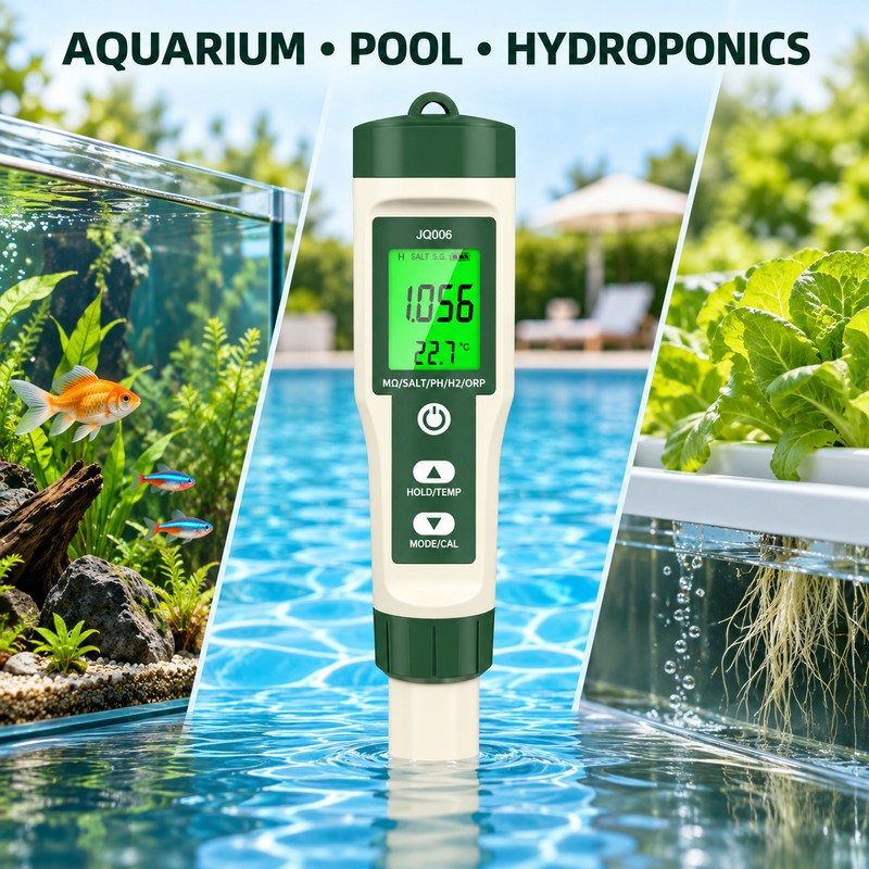 10 in 1 Digital Water Quality Tester JQ006, pH TDS