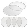 6 Pack 10 Inch Aluminum Pizza Screen, Seamless Round Non-Stick