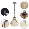 HUITICO Rustic Pendant Lighting for Kitchen Island Dining Room Sink