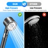 Shower Head with Handheld, Ion Drops Shower Head with 3