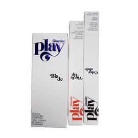 Glossier Lot 3 Item Glossier Play Makeup Lip gloss Eyeliner & Sharpener Genuine Bundle