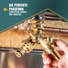 POPPSTAR Hose Connector 1 Inch Brass (Including Union Nut with