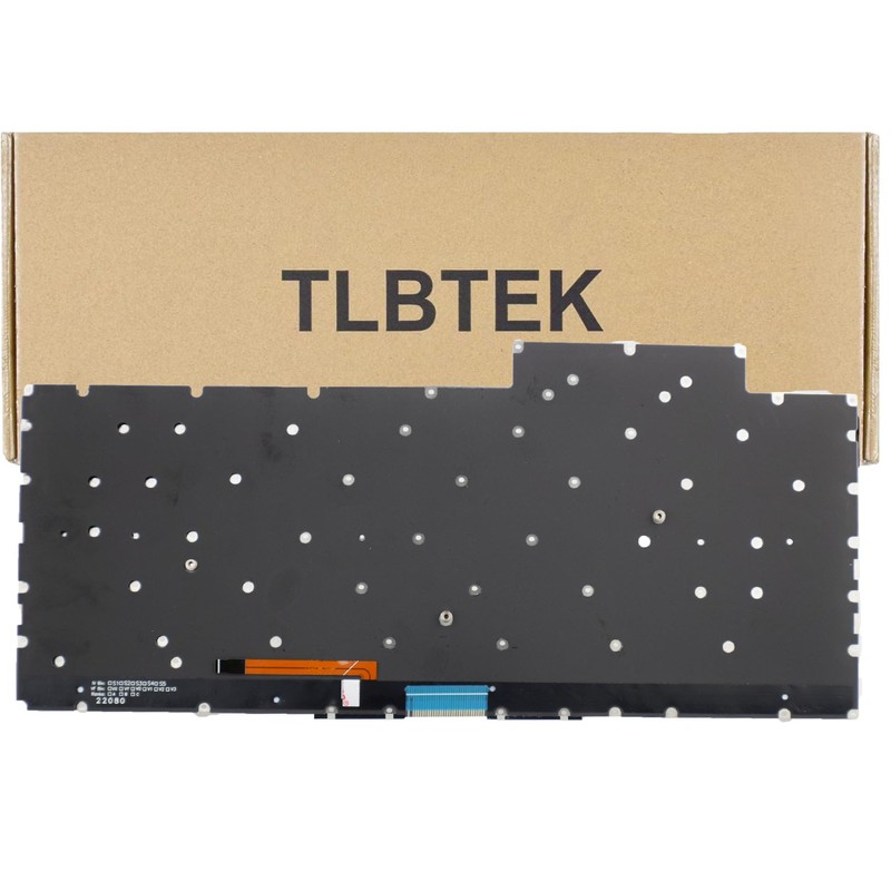 TLBTEK Backlight Keyboard Replacement Compatible with Asus ROG Zephyrus G15