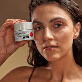 KIYOMI SKIN 5-ALA Night Cream Intensive 50 ml - with Ceramide and Resveratrol - for Dry Skin, Dermatest Very Good, Vegan Face Cream for the Night