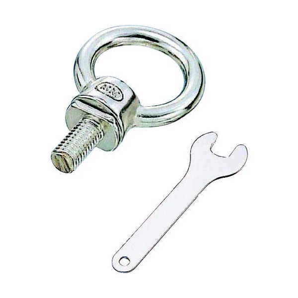 Mizuhoto Stainless Steel Rotating Eyebolt, Millimscrew, Sporker Diameter M-16 B-927