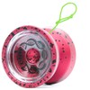 YoyoFactory Dna Yo-Yo - Rosso Nero (yoyo in Metallo, Corde,