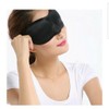 Contoured sleeping mask for travel, sun bathing and yoga meditation.