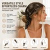Head Scarf Hair Tie Set - Head Scarf - Silk