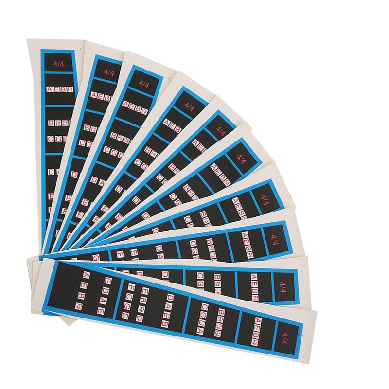 Violin Sticker Black Blue Fingerboard Guide Beginners Musical Instrument AccessoriesBC05
