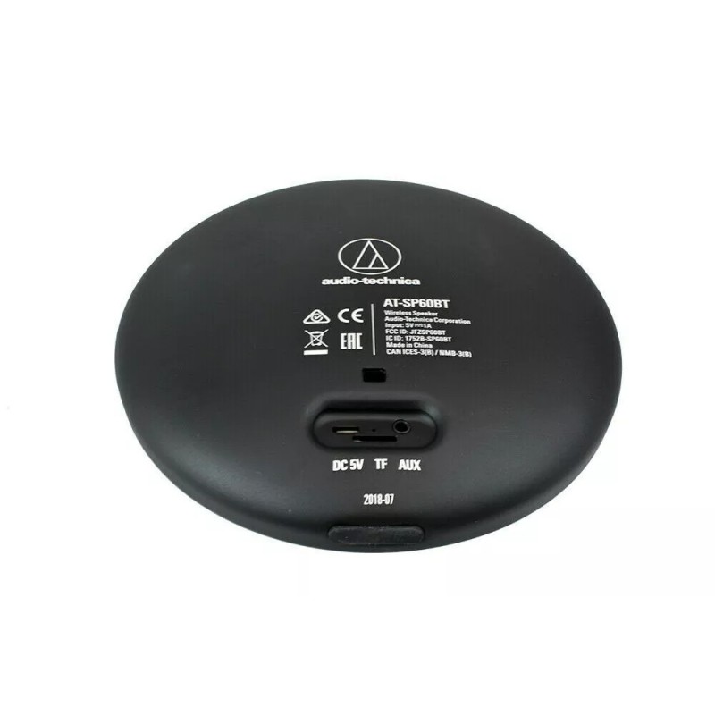 Audio-Technica AudioTechnica Wireless Bluetooth Portable Speaker Dual 44mm Drivers 7"