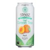 UD_Steaz Lightly Sweetened Green Tea - Peach - Case Of