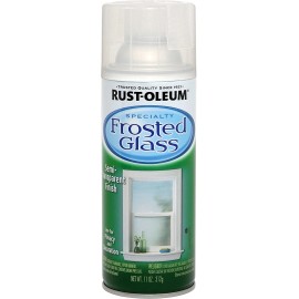 Rust-Oleum 1903830 Frosted Glass Spray Paint, 11 oz, Frosted Glass