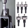5Pcs Metal Hole Saw 16‑30mm High Speed Steel Wear Resistant