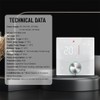 Smart Tuya WiFi Thermostat Voice Control Digital Weekly Programmable Temperature