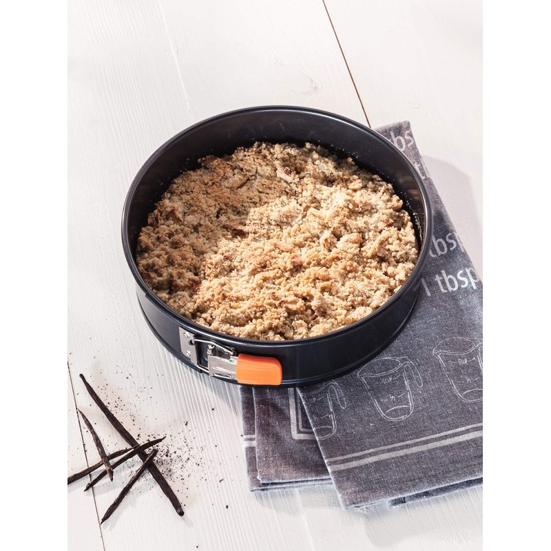 LE CREUSET springform, Non-stick Coated Carbon Steel, Black, 26 cm