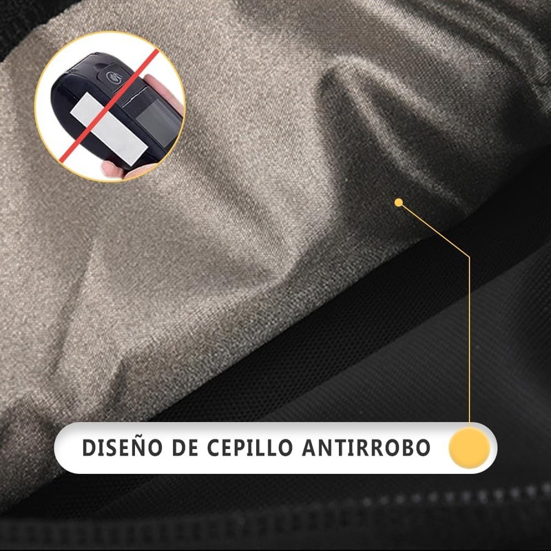 Mythya Carteras para Pasaporte, Cartera de Cuello con Bloqueo RFID,