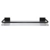 Floating Shelf Space Aluminum Acrylic Wall Mounted Decorative Storage Shelf