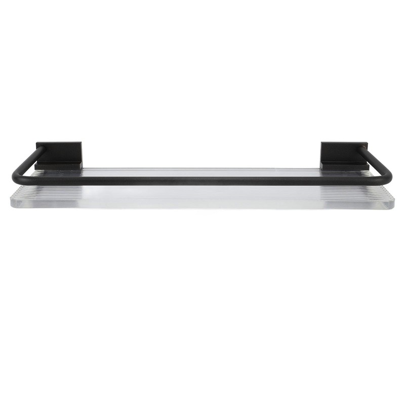 Floating Shelf Space Aluminum Acrylic Wall Mounted Decorative Storage Shelf