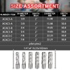 ACEDTOOL Annular Cutter Set, 6pcs Weldon Shank Mag Drill Bits,