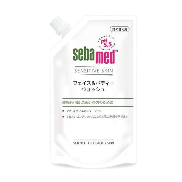 sebamed Face & Body Wash, Refill, 20.3 fl oz (600 ml)