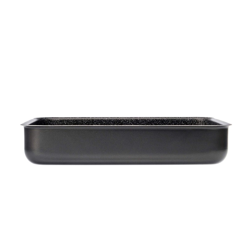 Alluflon Tradition Italy Lasagne Pan, Aluminium, black