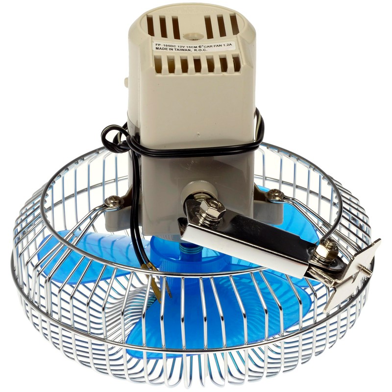 Dorman 7-942 12-Volt Oscillating Fan,Silver
