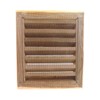 Miller Shingle Rectangle Clear Cedar Vent, Flush Mount - 12