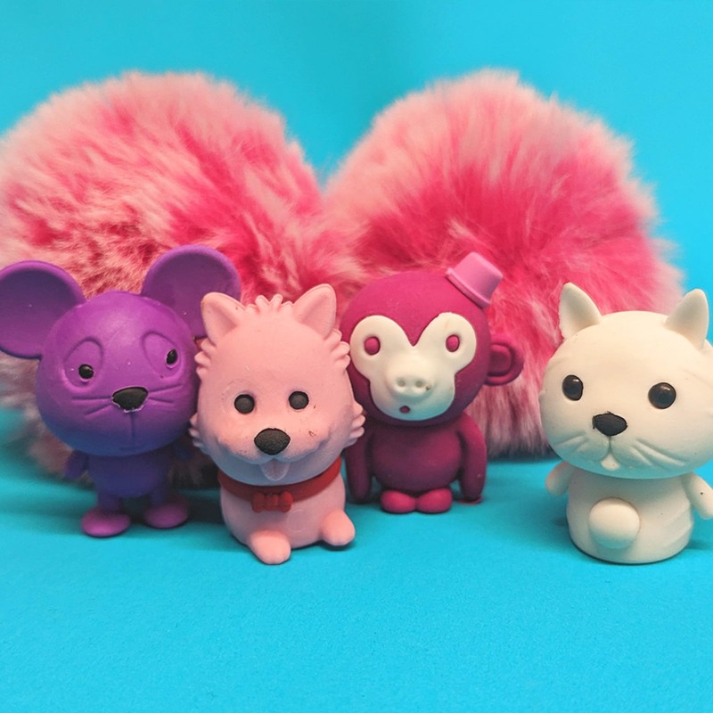 Tinc Scented Animal Eraser Collection Pack for Kids | for