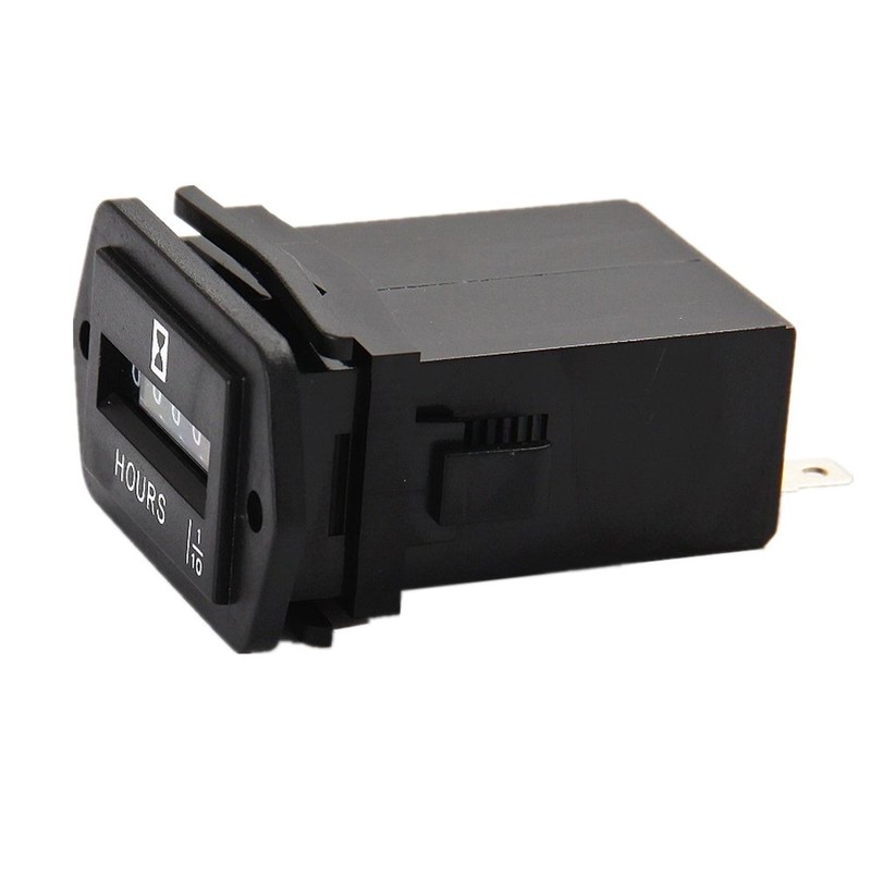 AIMILAR Mechanical Hour Meter AC 110V-250V for Small Engines, Boats,