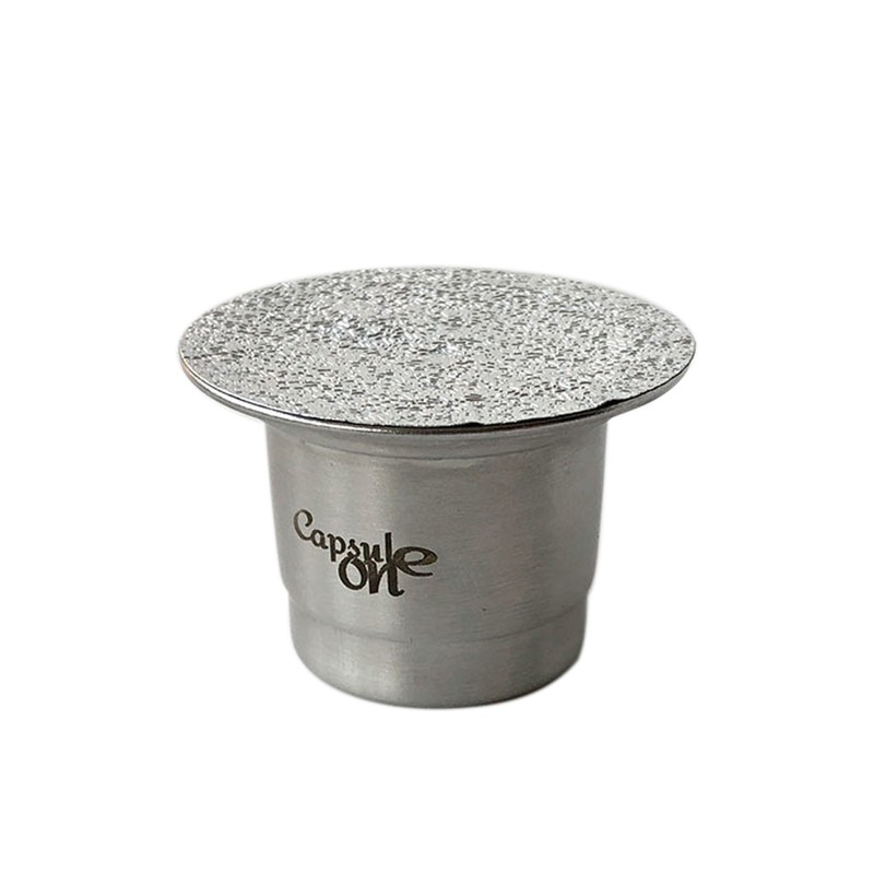 Two Usages Stainless Steel Fillable Coffee Capsules Reusable Coffee Capsule