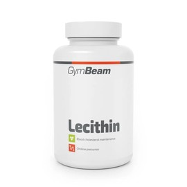 GymBeam Lecithin (Capsules) - Natural Soy Capsules, 1200 mg Lecithin per Capsule, Contains Fatty Acids, Glycerin, Phosphoric Acid and Choline, Soy Lecithin with Linolenic Acid and Oleic Acid, 120 Caps