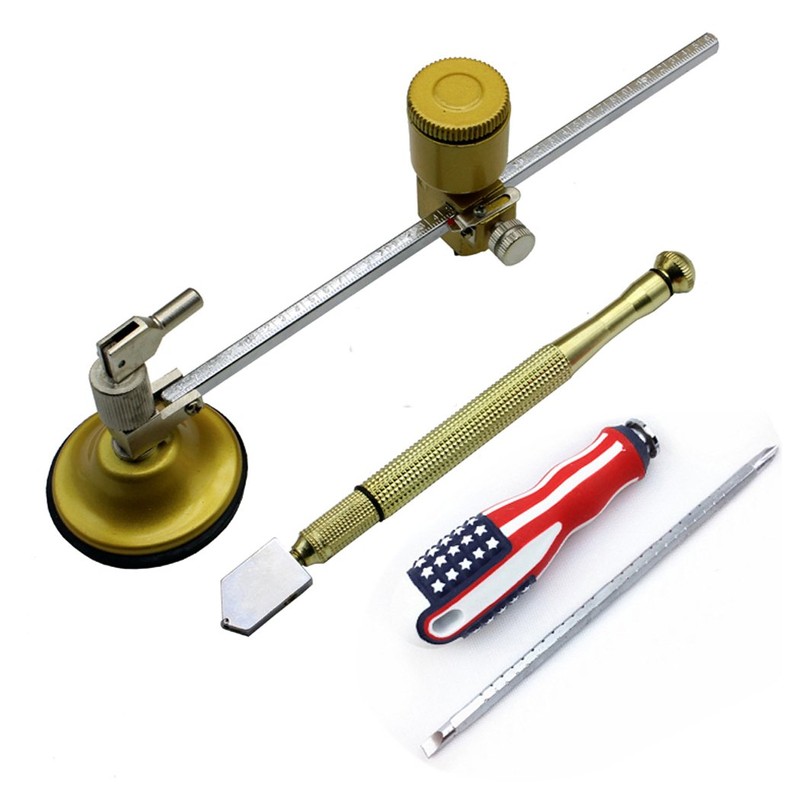 Circular Glass Cutter Circle Cutting Tool 40cm / 16-inch Diameter