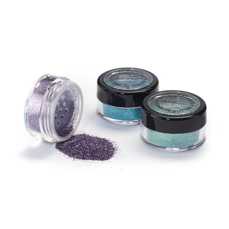 Stargazer Biodegradable Glitter Shaker - Silver. Festival Friendly Biodegradable Cosmetic