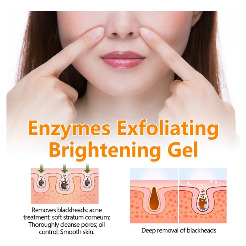 Gel Exfoliante Purificante Orange Enzima Brightening 50g