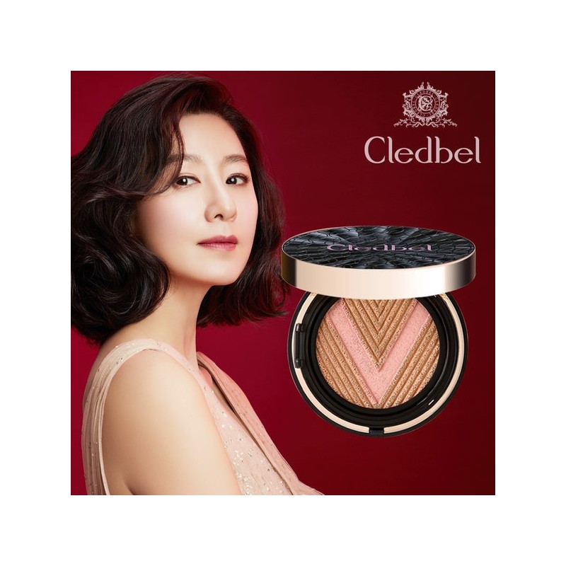 Cledbel Glow Power Lift V Cushion Black No. 21 /