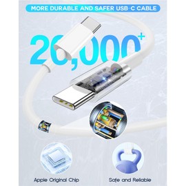 ilkdağ 240W Type-c to Type-c USB-c Cable 6.6 ft Cable Fast Charging Braided Cable 2mt for İphone 15 /PRO/Plus/MAX Compatible s23/S24 Ultra MacBook Pro İpad pro 240W USB-C Charge Cable 2 M