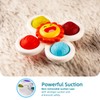 LiKee Strong Suction Cup Fidget Rotating Sensory Bath Toys for