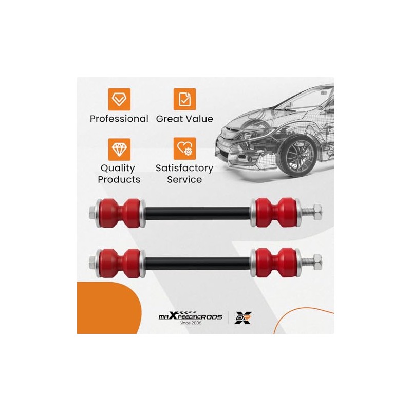 maXpeedingrods Front Stabilizer Sway Bar End Link for Chevy Silverado