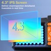 Endoscope Camera with Light, Borescope Camera with 4.3 IPS Screen,
